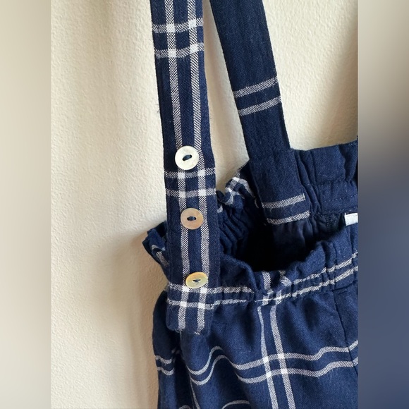 Lali Navy and White Windowpane Bubble (24mos) - Picture 3 of 4